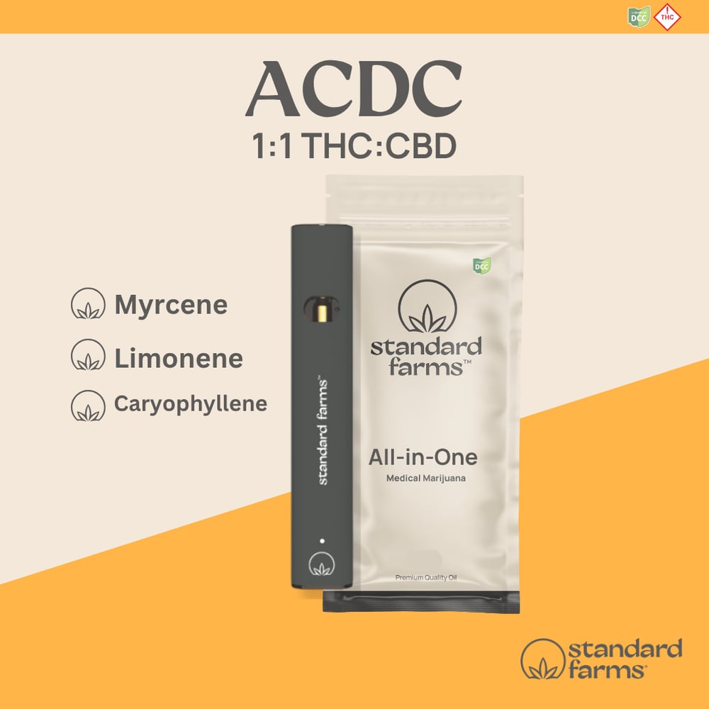 1:1 ACDC [1000mg] by Standard Farms