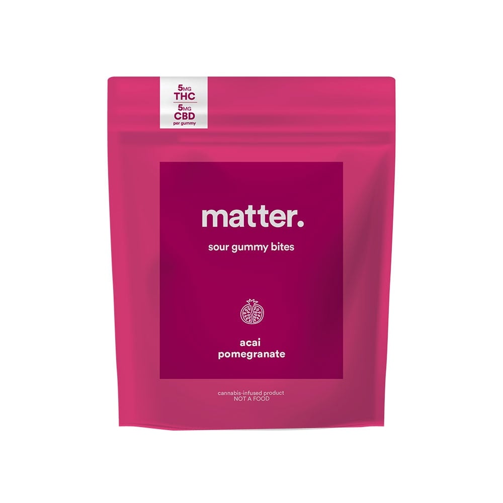 Acai Pomegranate [20pk] (100mg CBD/100mg THC) by matter.