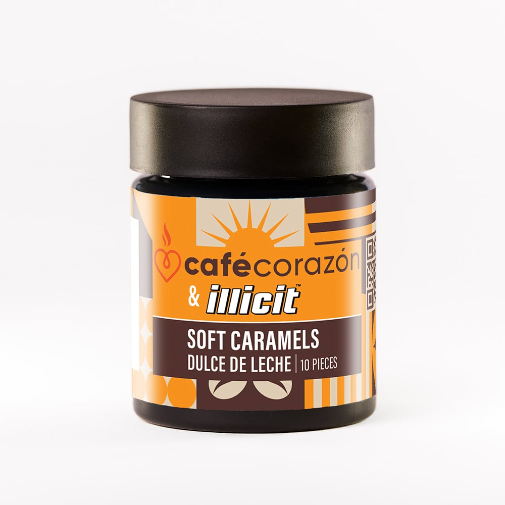 Café Corazón Dulce de Leche Soft Caramels [10pk] (100mg) by Illicit