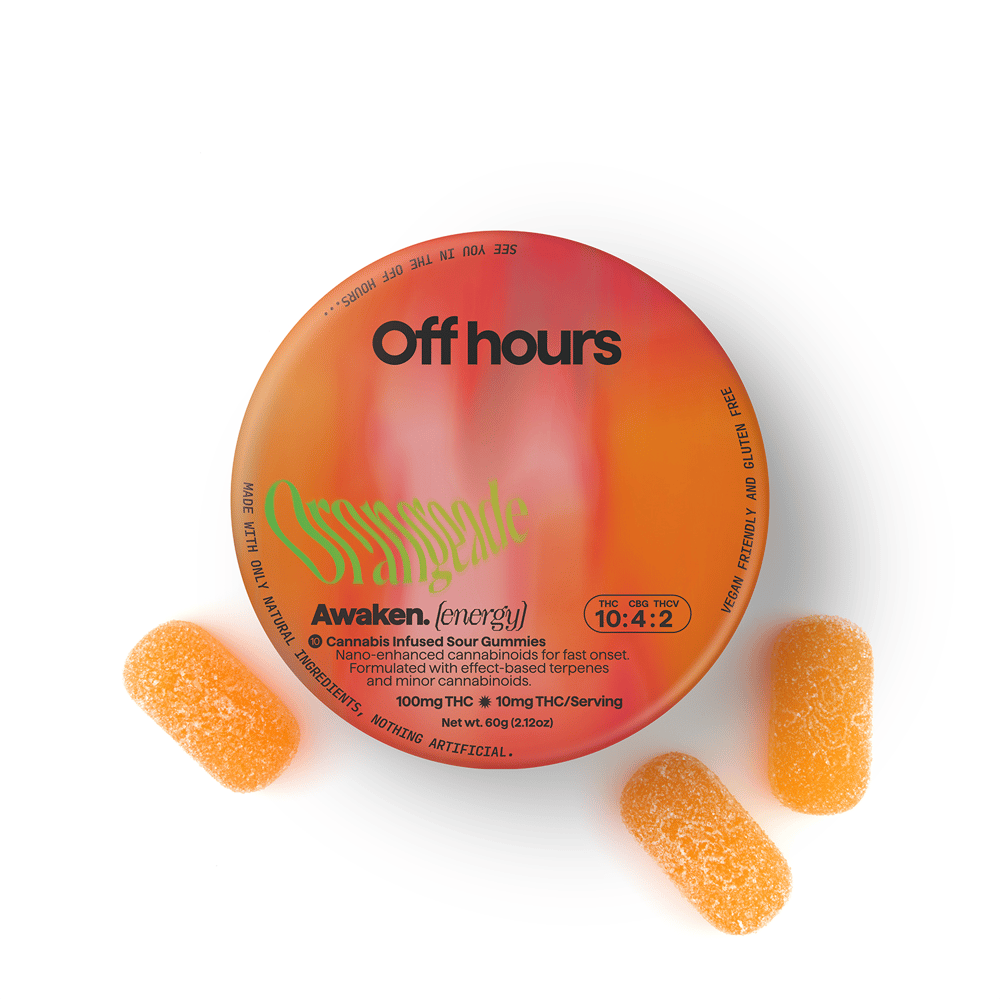 Sour Orangeade - Awaken [10pk] (100mg THC/20mg THCv) by Off Hours in United States