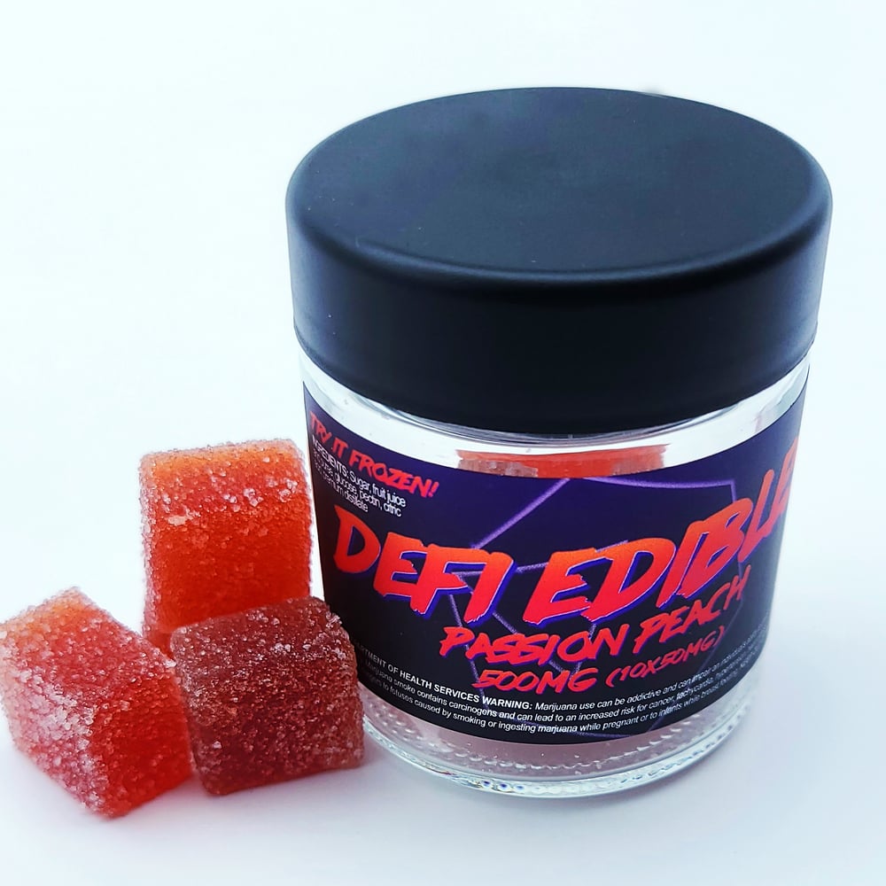 Passion Peach [10pk] (500mg) by Defi Edibles
