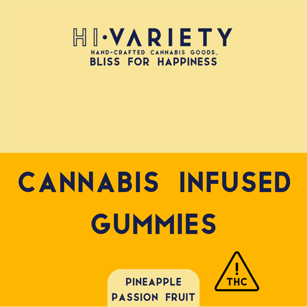 1:1:1 Bliss [10pk] (400mg CBD/400mg THC/400mg CBC) by Hi Variety