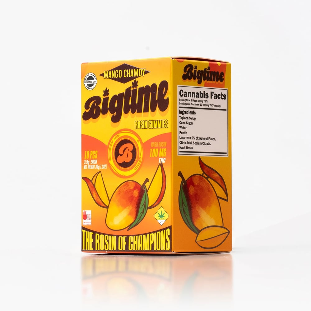 Mango Chamoy [10pk] (100mg) by BIGTIME