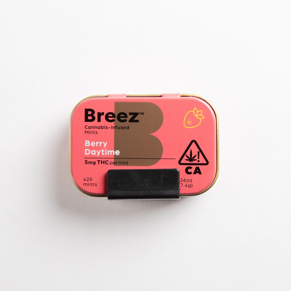 Berry Daytime Mints [20pk] (100mg) by Breez