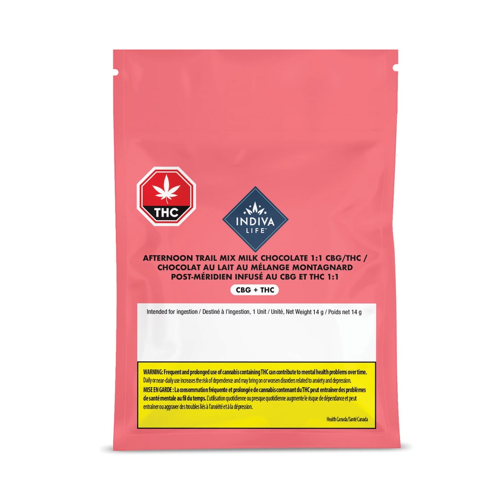 Afternoon Trail Mix (10mg CBG/10mg THC) by Indiva Life