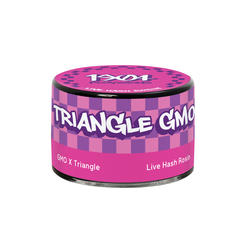 1904 Provisions | TRIANGLE GMO | Live Hash Rosin | Ice Water Hash | 1g by 1904