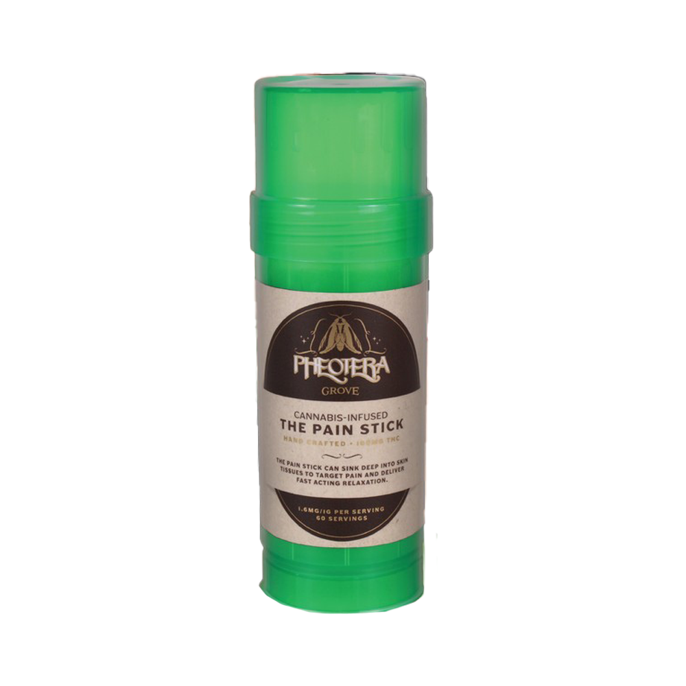 1:1 The Pain Stick [2oz] (100mg CBD/100mg THC) by Pheotera Grove