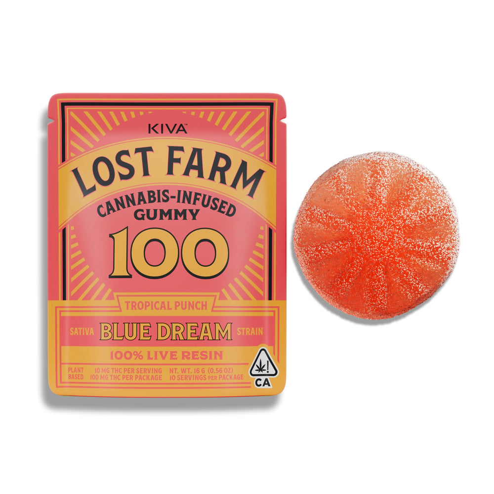Tropical Punch x Blue Dream [1pk] (100mg) by Lost Farm