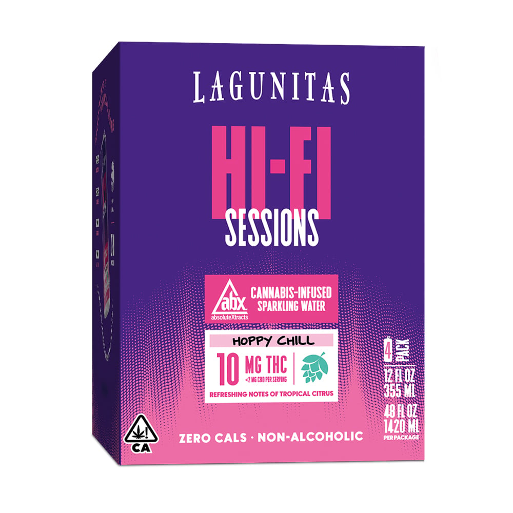 Hi-Fi Sessions - HOPPY CHILL - [4pk] (40mg) by Lagunitas