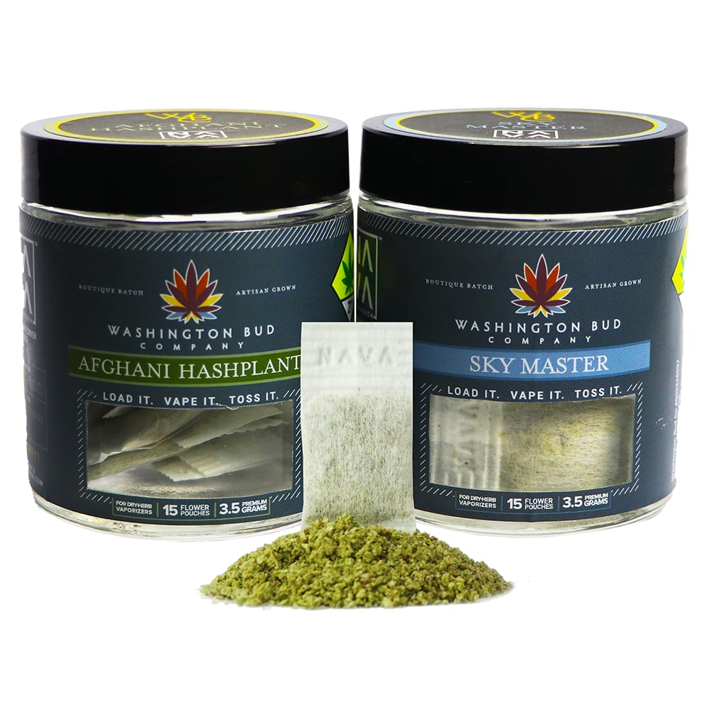 Afghani Hashplant - Flower Pouch by Washington Bud Company