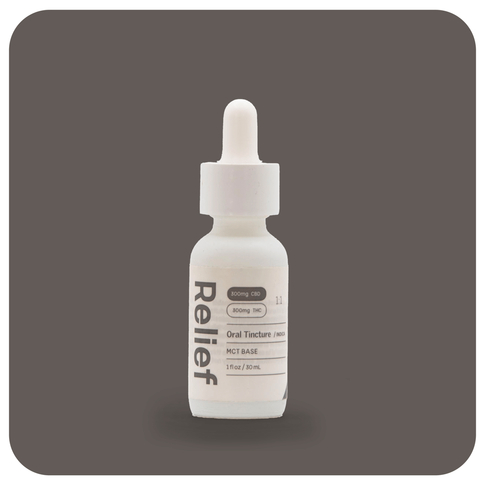 1:1 Indica [30ml] (300mg THC/300mg CBD) by Relief