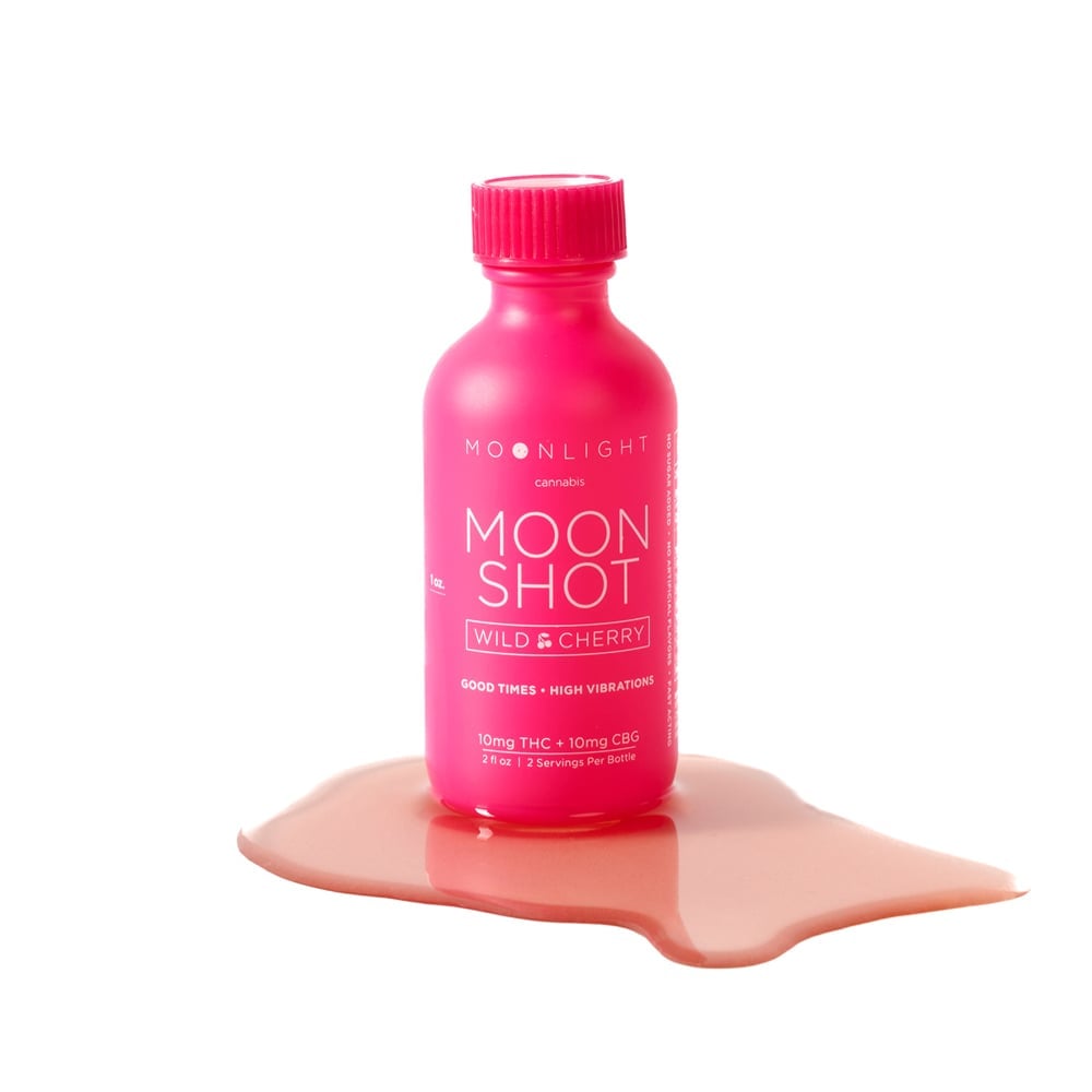 1:1 Moonshot Wild Cherry (10mg THC/10mg CBG) by MOONLIGHT