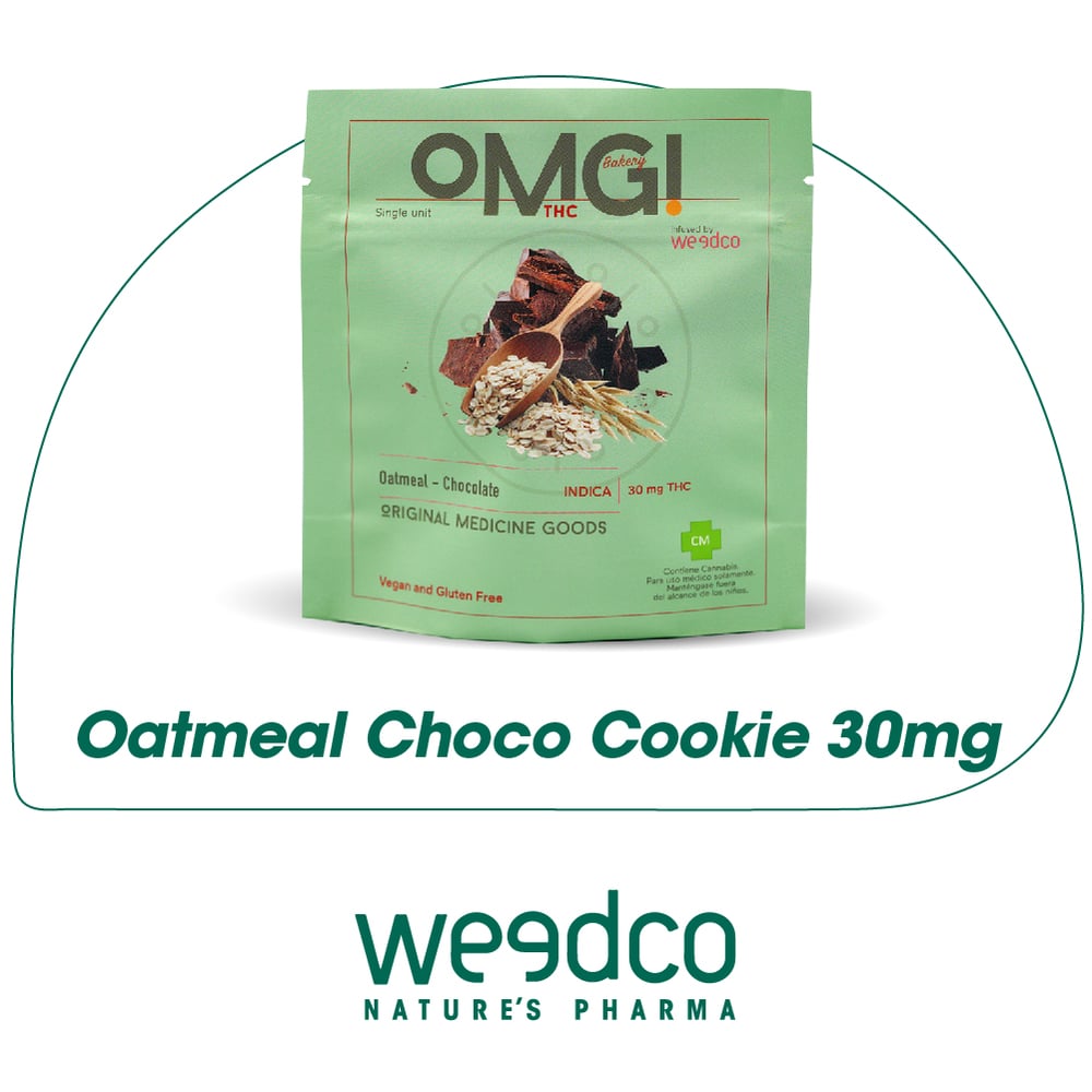 Oatmeal Choco Cookie - Indica (40mg) by OMG! - PR