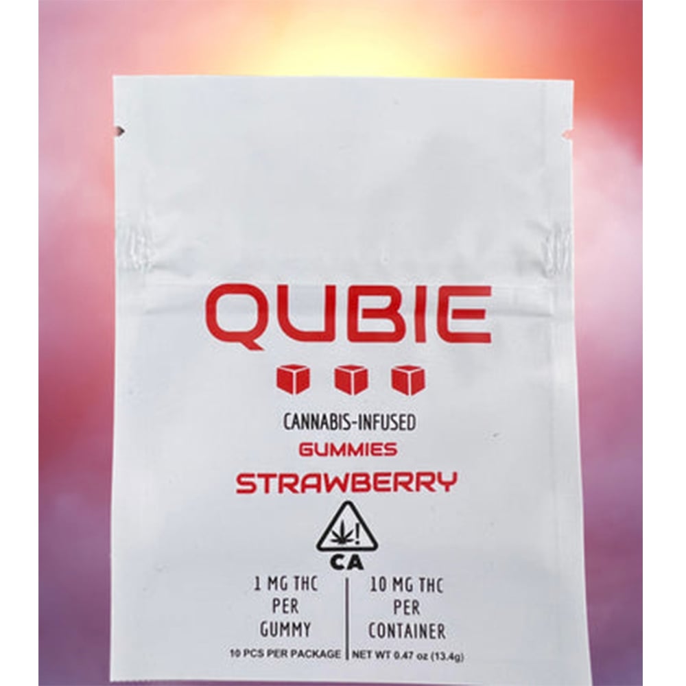 Strawberry [10pk] (10mg) by Qubie