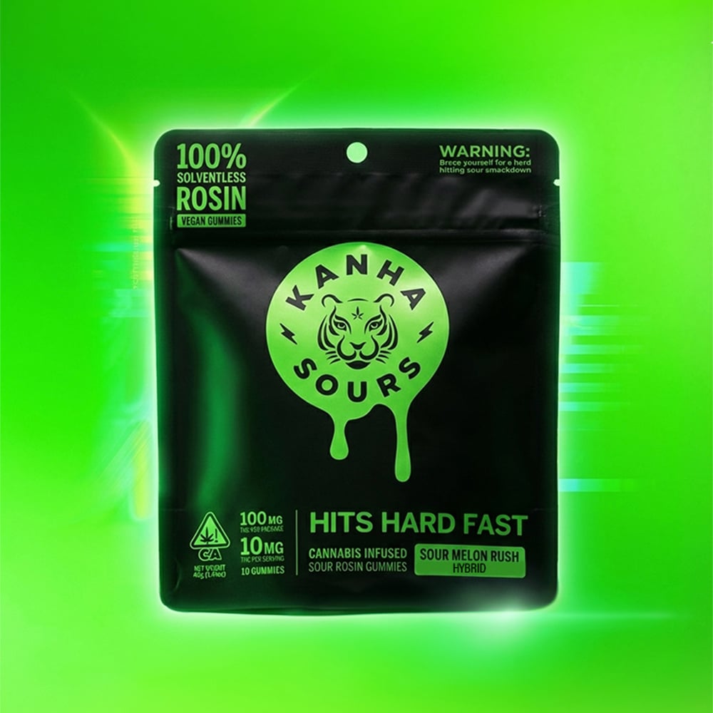 Sour Melon Rush (Piff Mintz) [10pk] (100mg) by KANHA