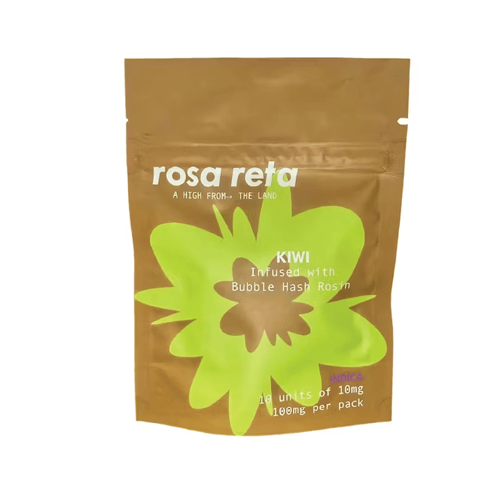 Sour Kiwi [10pk] (100mg) by Rosa Reta