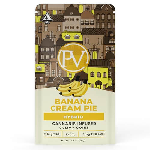 Banana Cream Pie [10pk] (100mg) by Platinum Vape