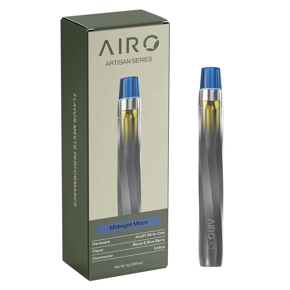 Midnight Moon - Black & Blue Berry [1000mg] by Airo Brands