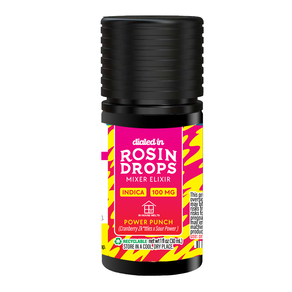 100mg - Power Punch - Rosin Drops by Dialed In Gummies