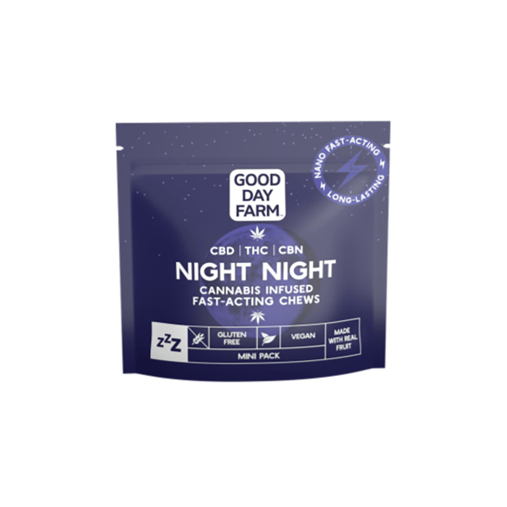 Night Night [3pk] (16mg CBD/12mg CBN/12mg THC) by Good Day Farm