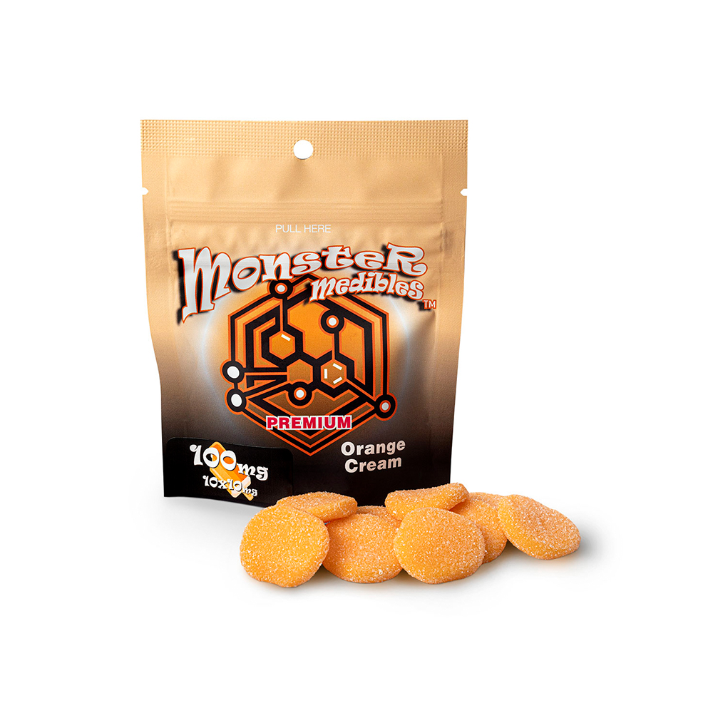Orange Cream (100mg) by Monster Xtracts