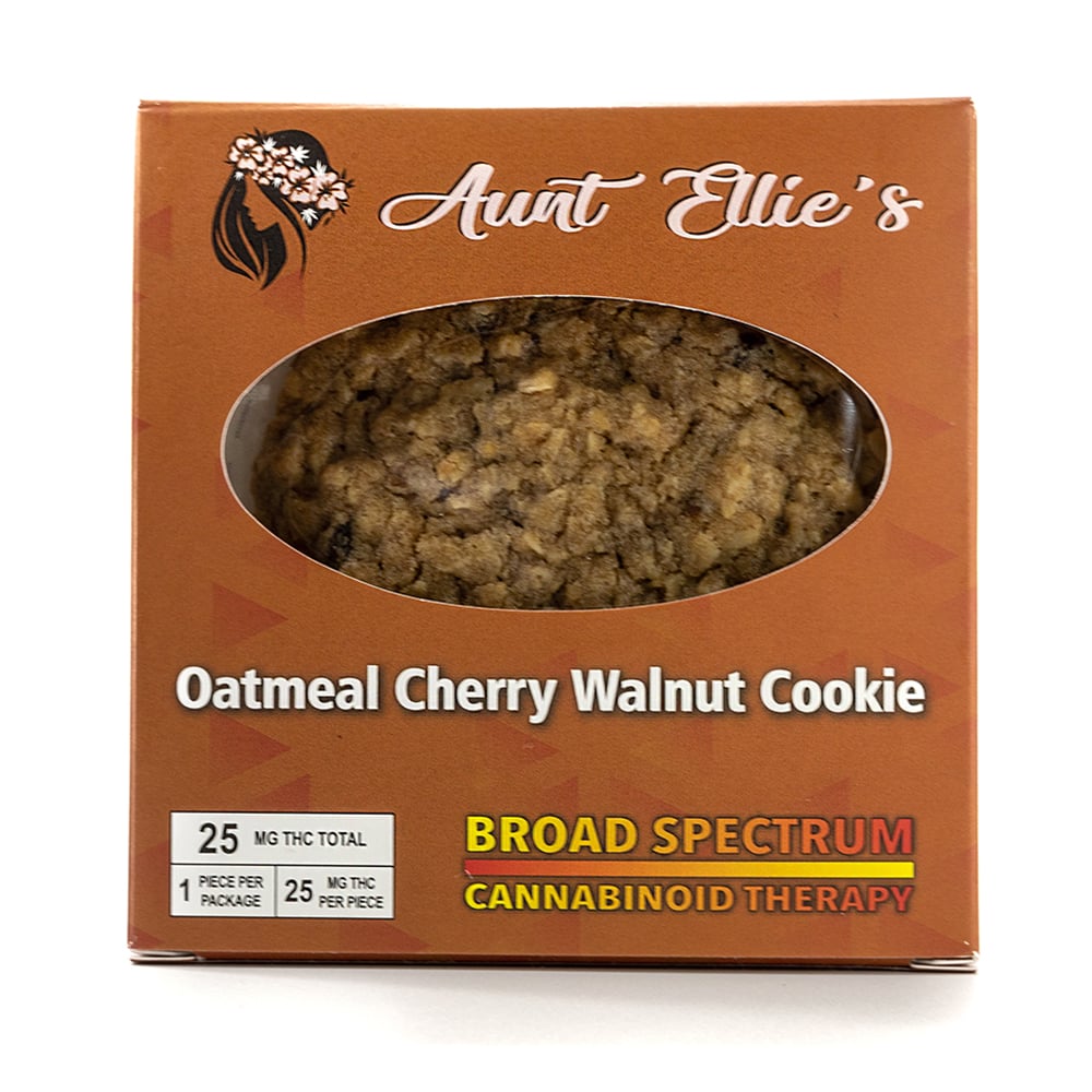 Oatmeal Cherry Walnut (25mg) by Aunt Ellie's