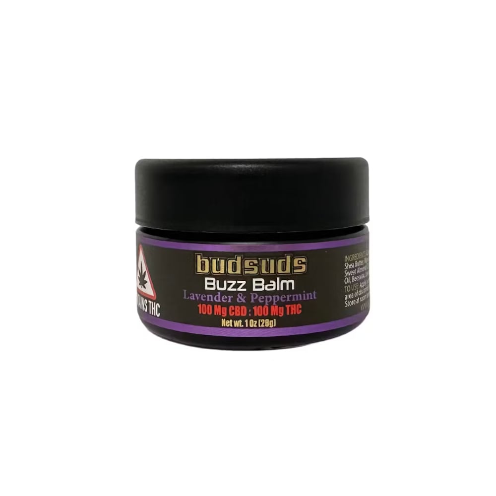 1:1 Lavender Peppermint [1oz] (100mg CBD/100mg THC) by Budsuds