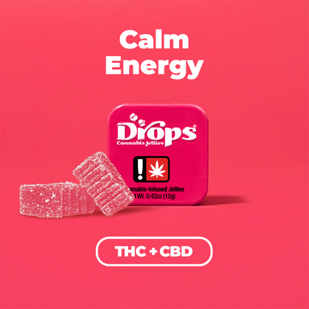 Raspberry 2-Piece [Calm Energy] (2:1) by Drops