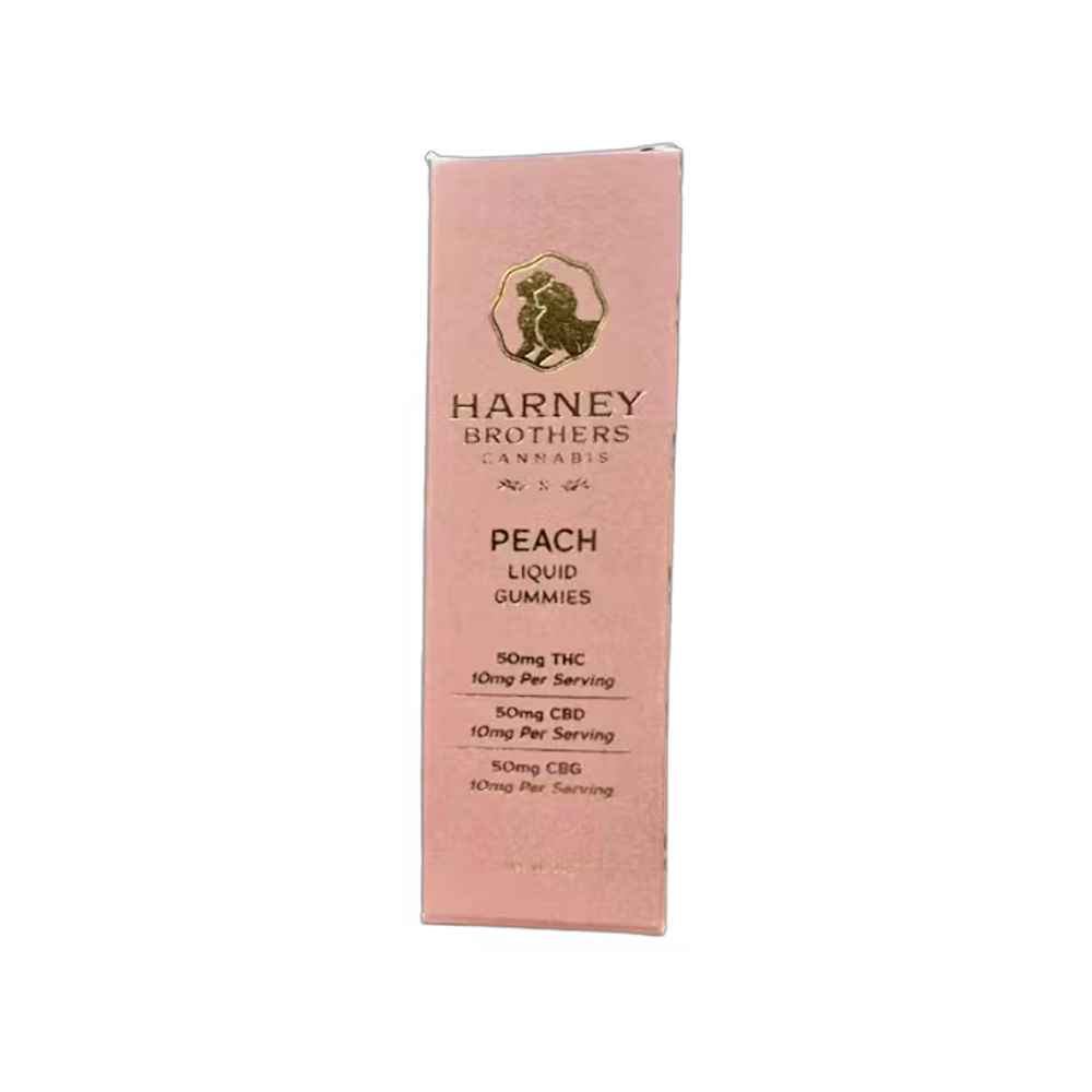 Peach (50mgCBD/50mgTHC) by Harney Brothers Cannabis