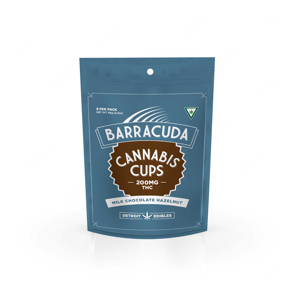 Hazelnut Milk Chocolate Cup (200mg) by Detroit Edibles in United States