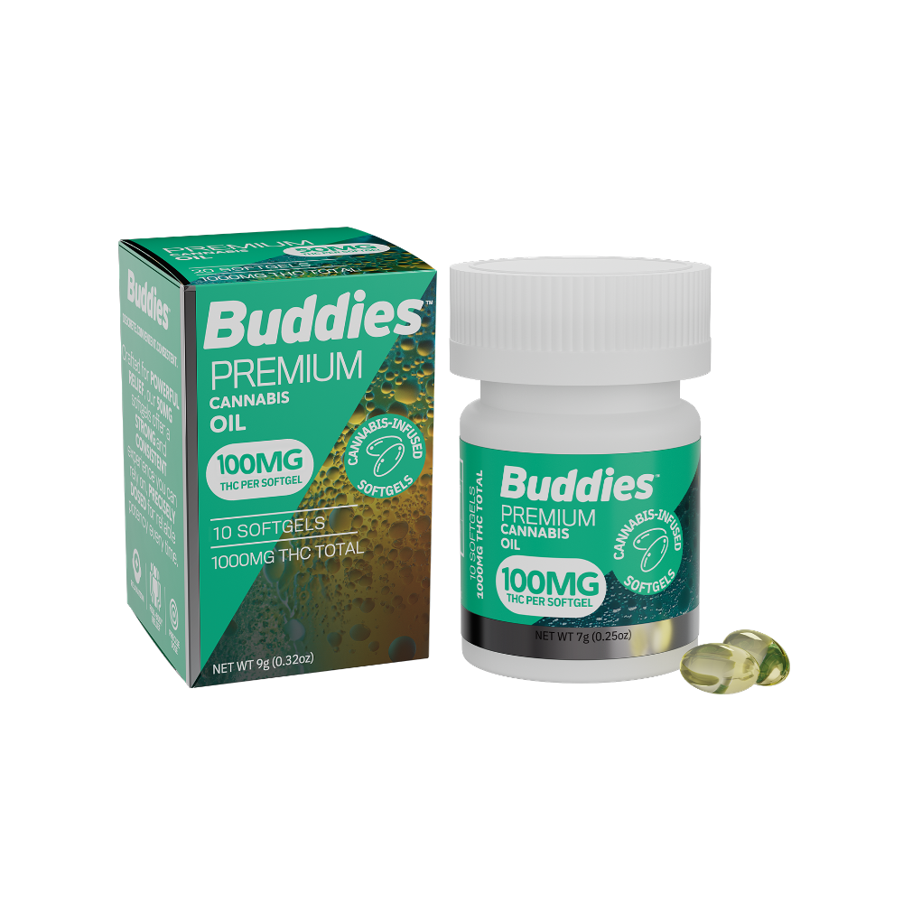 100mg THC [10ct] (1000mg) by Buddies Brand