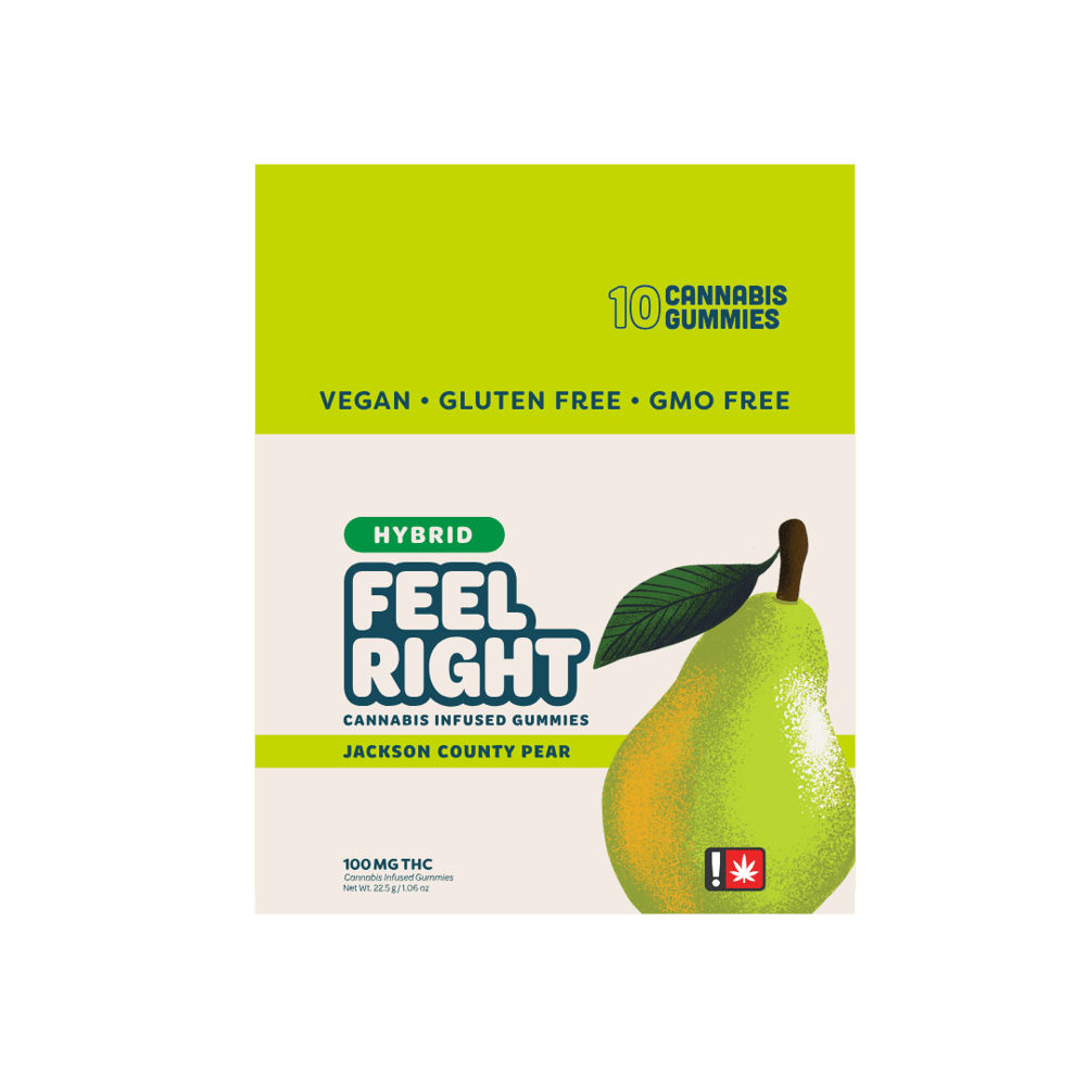 Jackson County Pear [10pk] (100mg) by Feel Right