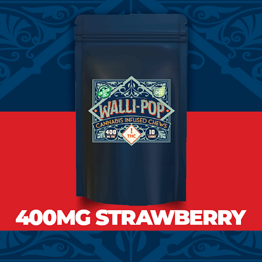 Strawberry [10pk] (400mg) by Walli-Pop