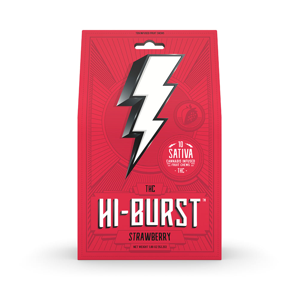 Kiwi Strawberry [10pk] (100mg) by Hi-Burst