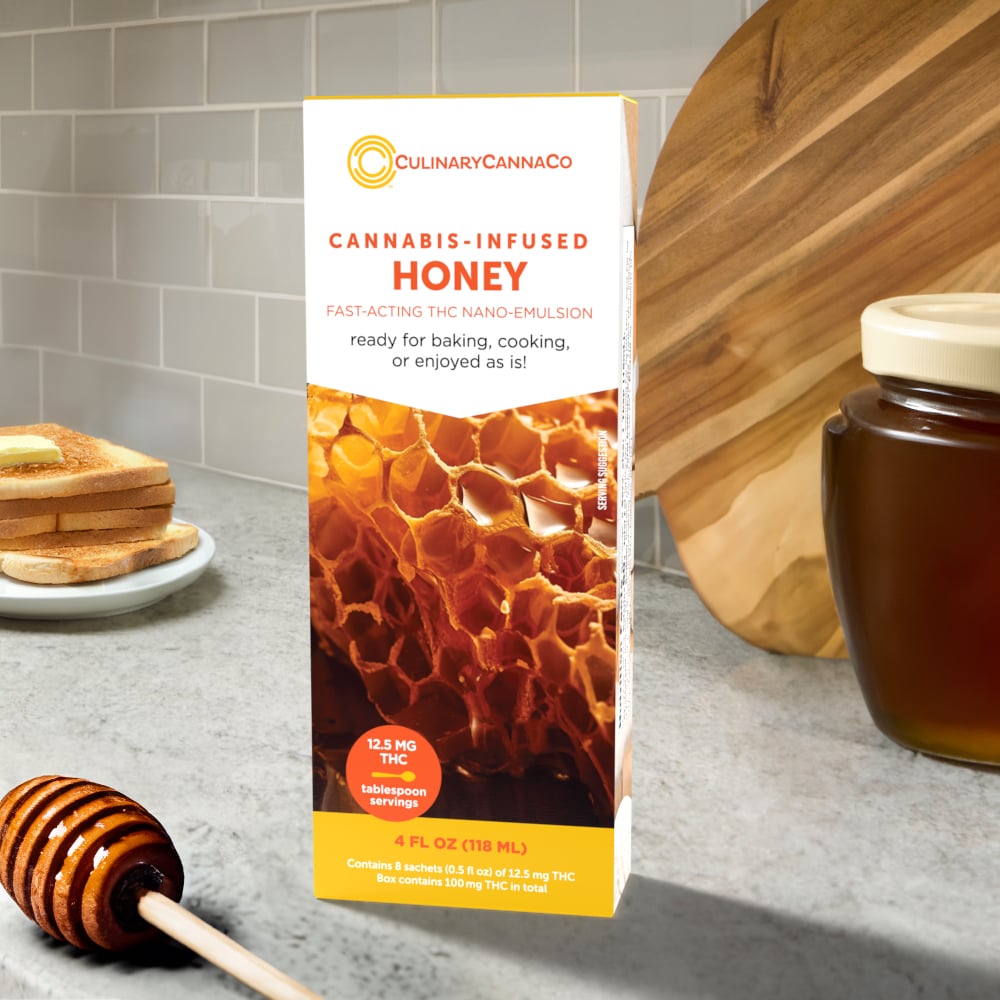 Infused Honey [8pk] (100mg) by Culinary Canna Co.