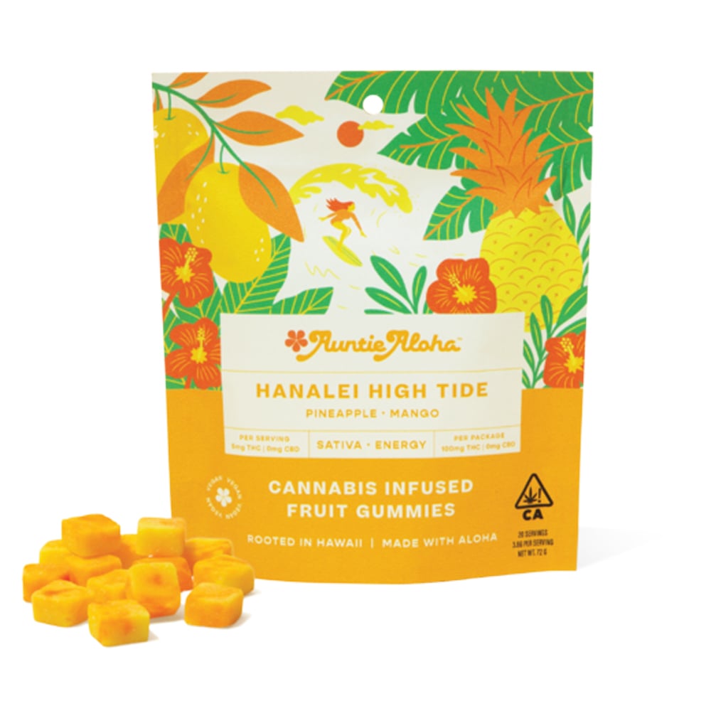 Hanalei High Tide [20pk] (100mg) by Auntie Aloha