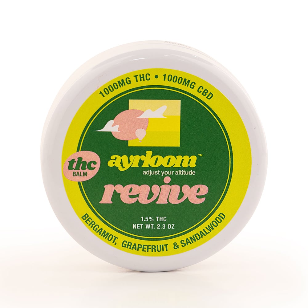 1:1 Revive Balm [2.3oz] (1000mg CBD/1000mg THC) by ayrloom