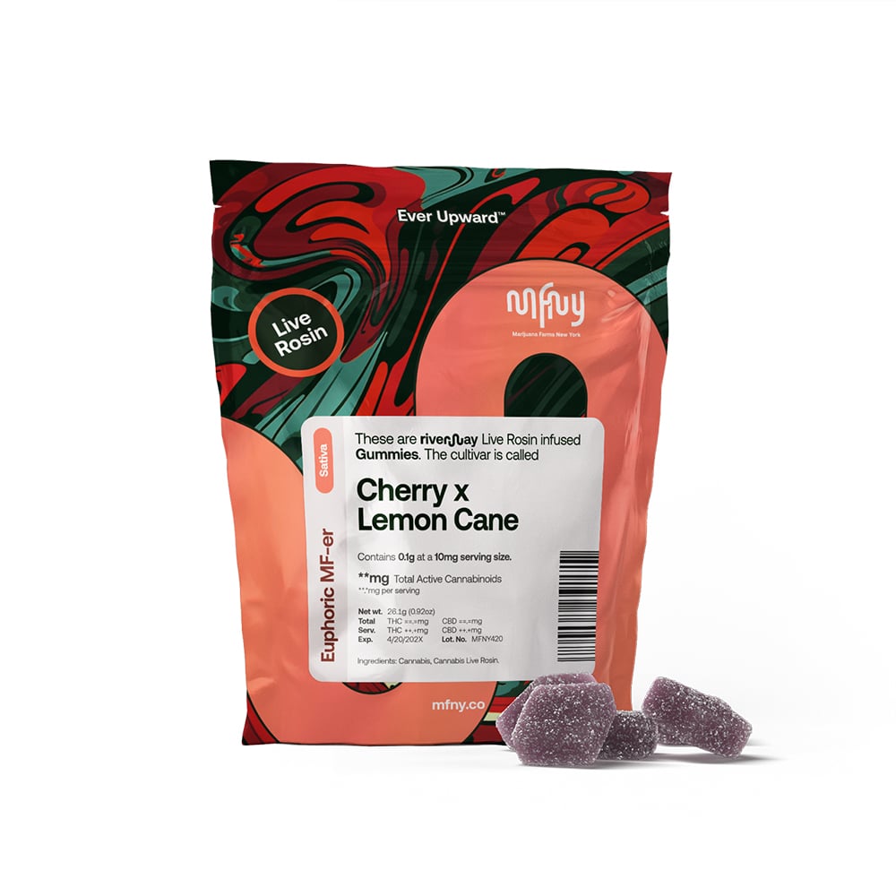 Cherry x Lemon Cane [10pk] (100mg) by MFNY