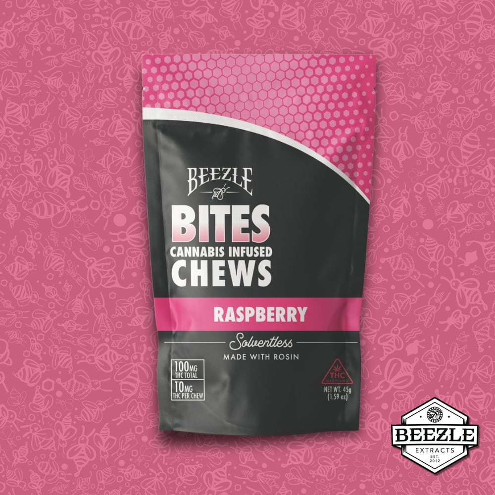 Raspberry [10pk] (100mg) by Beezle Bites