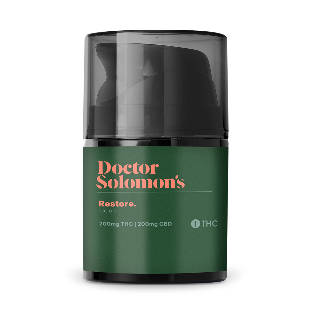 1:1 Restore [1oz] (200mg CBD/200mg THC) by Dr. Solomon's