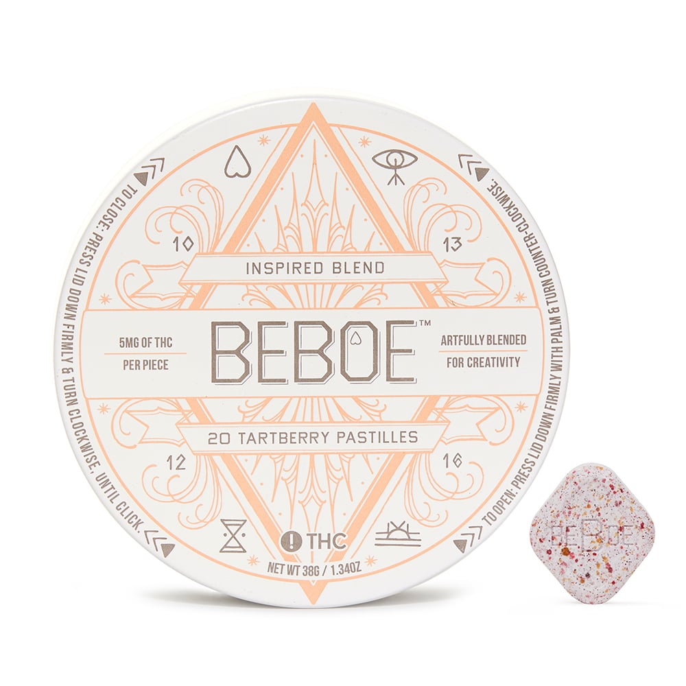 Inspired Tartberry [20pk] (100mg THC) by Beboe