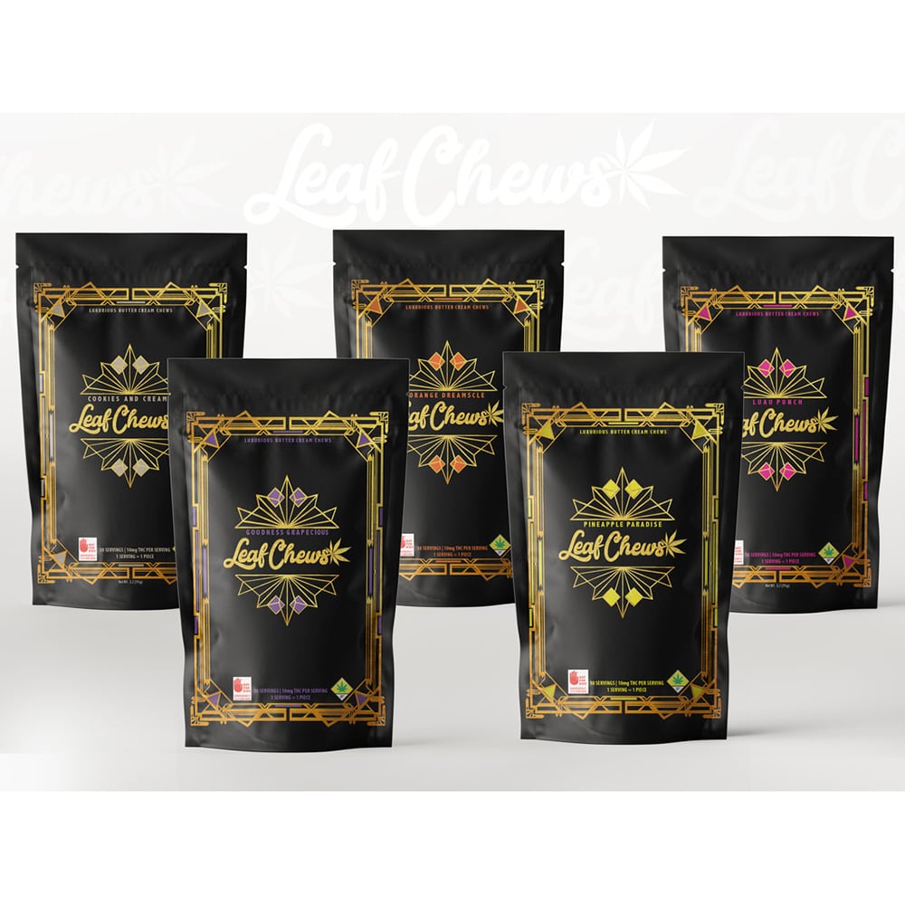 Goodness Grapecious [10pk] (100mg) by Leaf Chews