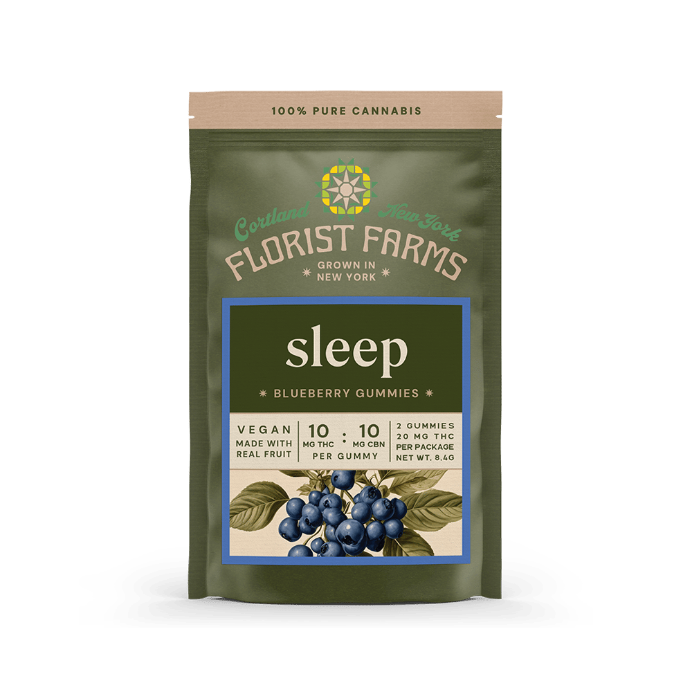 Sleep | Blueberry Gummies | 2pk (20mg THC/20mg CBN) by Florist Farms