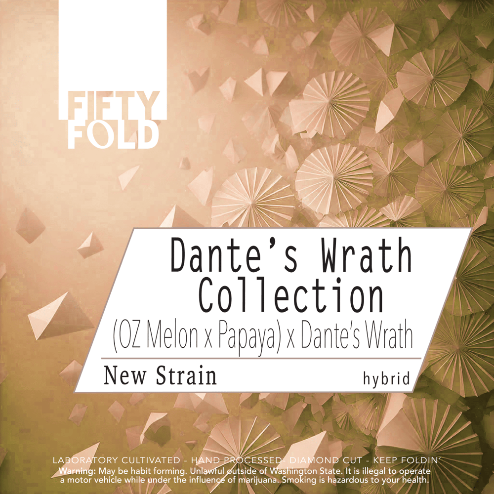 (Ozmelon x Papaya) x Dante's Wrath [1g] by Fifty Fold