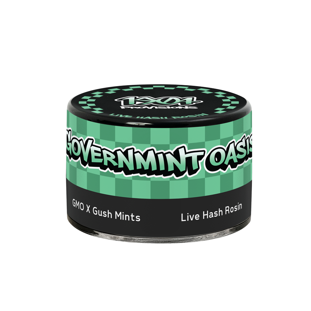 1904 Provisions | GOVERNMENT OASIS | Live Hash Rosin | Ice Water Hash | 1g by 1904