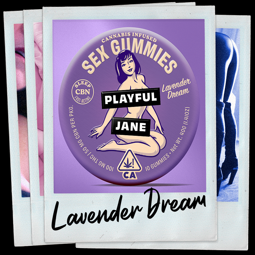 Lavender Dream [10pk] (100mg CBN) by Playful Jane