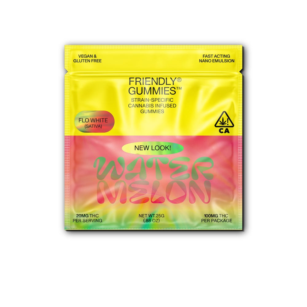 Watermelon x Flo White [5pk] (100mg) by Friendly Brand