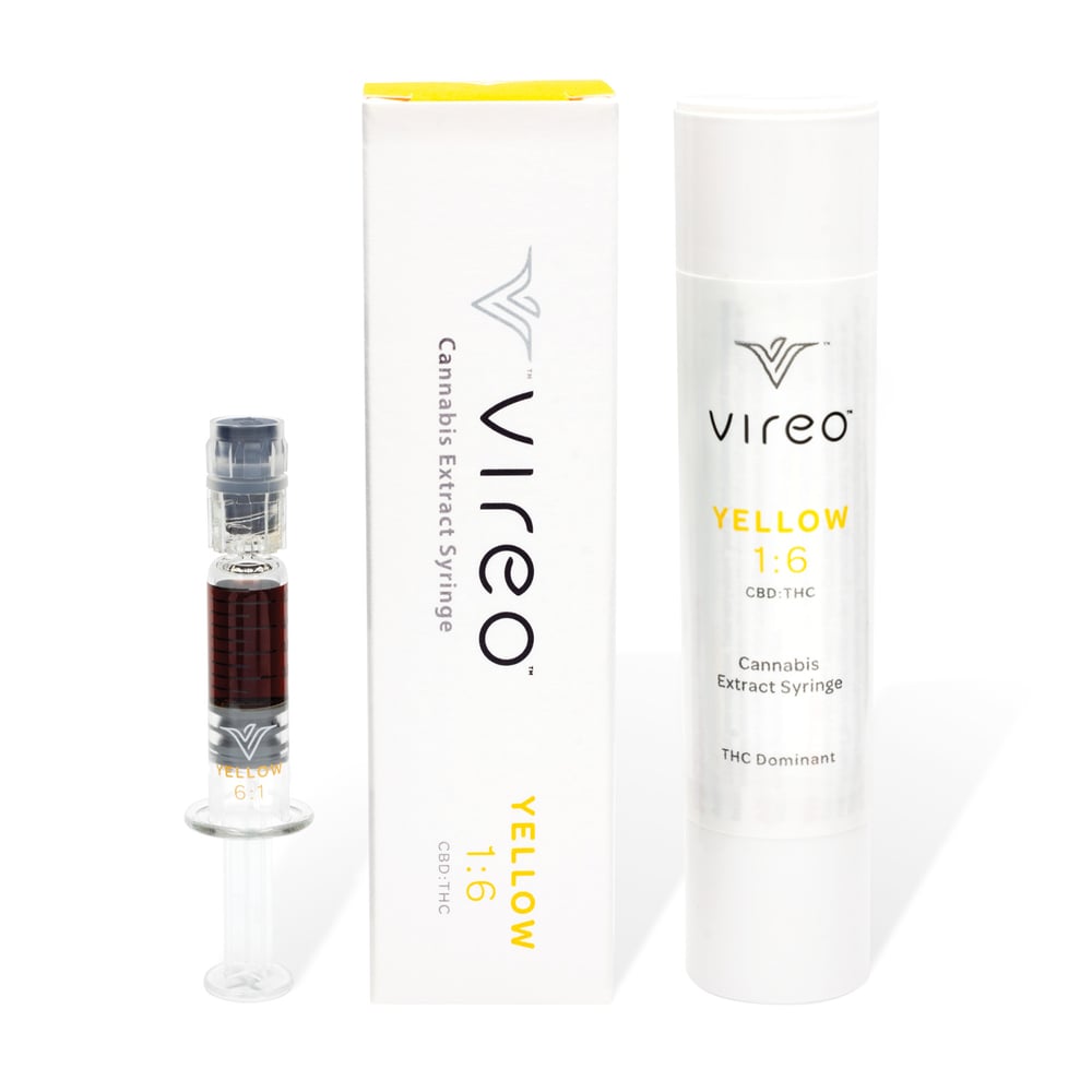 Yellow Distillate Vaporization Syringe [1000mg] by Vireo