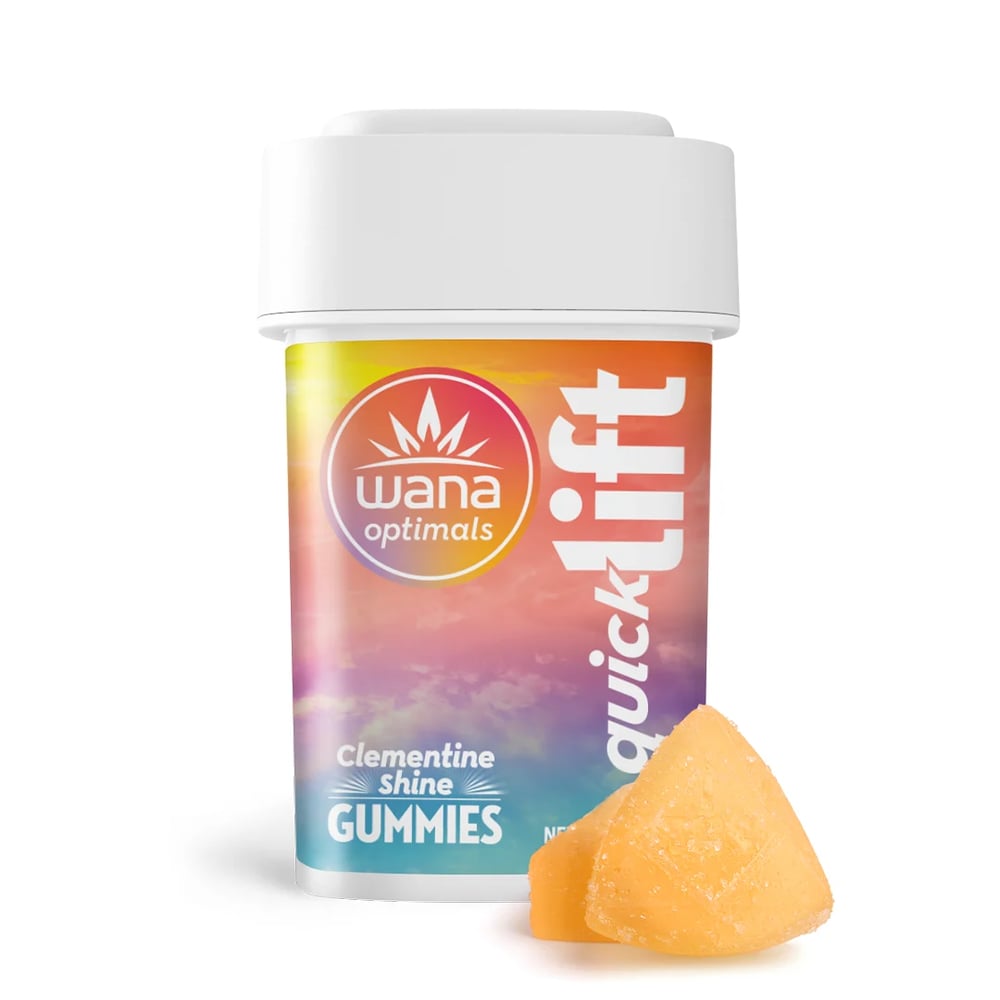 Quick Lift - Clementine Shine [10pk] (50mg THC/50mg CBG/50mg THCV) by Wana