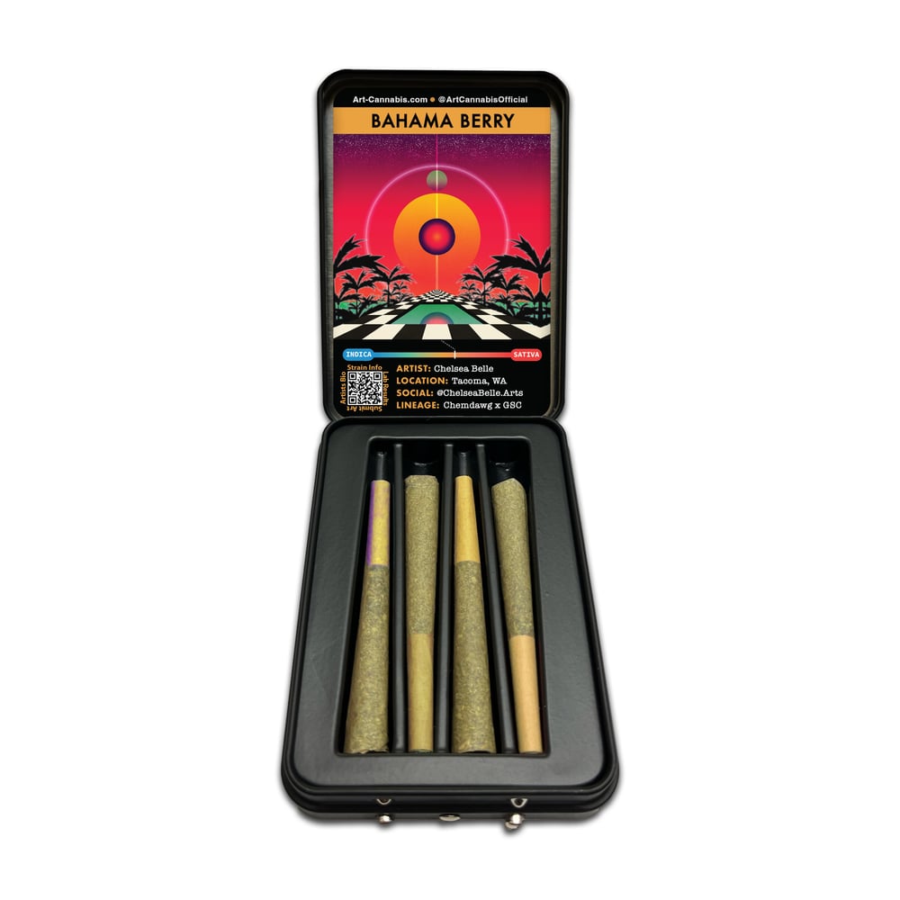 Bahama Berry - Infused [4 Pack .75g - 3g Total] by Art Cannabis